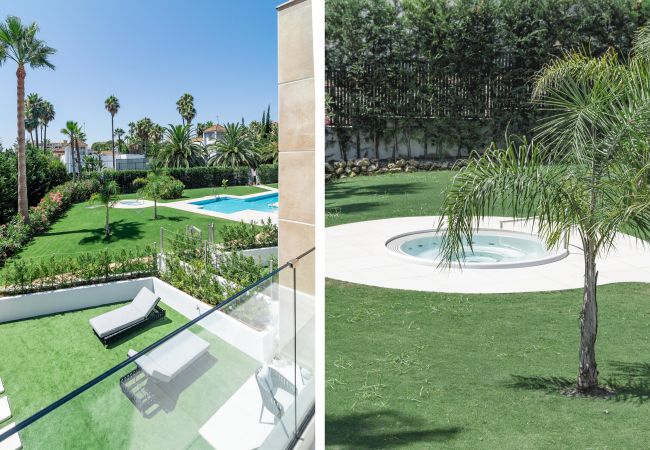 Byhus i Nueva andalucia - GG- Modern townhouse, families & couples only