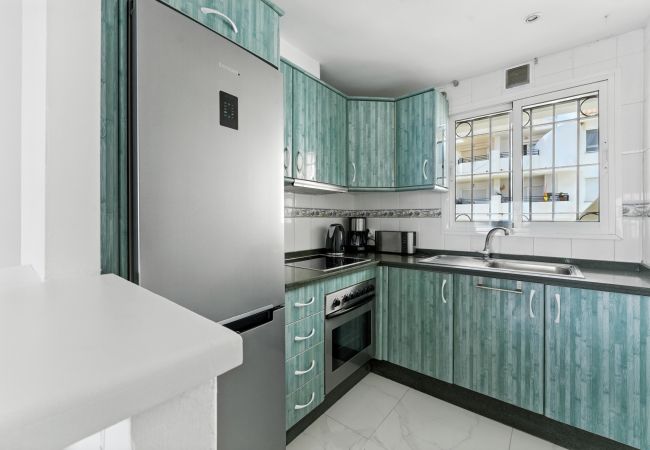 Lejlighed i San Luis de Sabanillas - 3003 Beachfront Duplex Penthouse with Stunning Sea