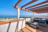Lejlighed i San Luis de Sabanillas - 3003 Beachfront Duplex Penthouse with Stunning Sea