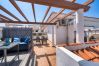 Lejlighed i San Luis de Sabanillas - 3003 Beachfront Duplex Penthouse with Stunning Sea