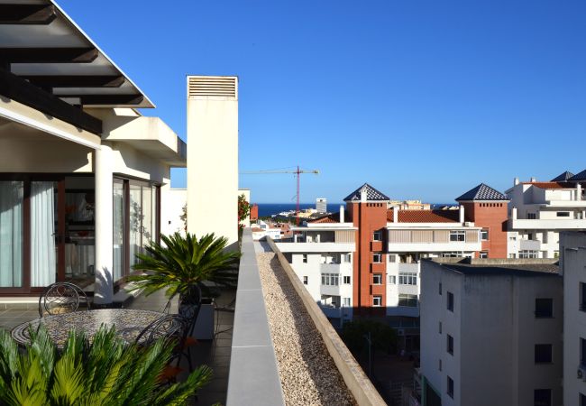Lejlighed i Estepona - RSH14A - Terrace with hot tub and fantastic views