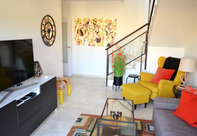 Lejlighed i Estepona - RSH14A - Terrace with hot tub and fantastic views