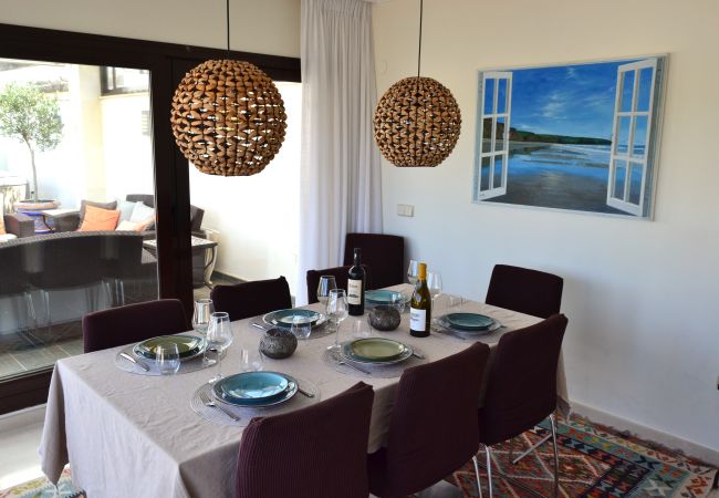 Lejlighed i Estepona - RSH14A - Terrace with hot tub and fantastic views
