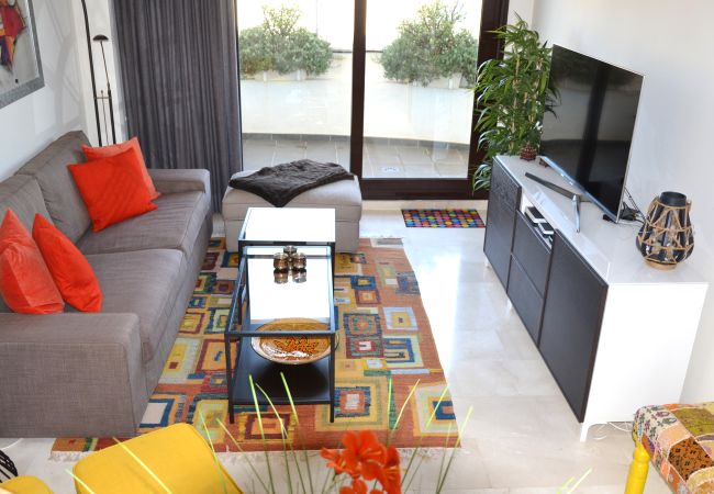 Lejlighed i Estepona - RSH14A - Terrace with hot tub and fantastic views