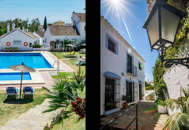 Herenhuis in Marbella - EN- Cozy Andalusian style townhouse  in Marbella