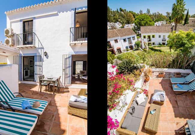 Herenhuis in Marbella - EN- Cozy Andalusian style townhouse  in Marbella