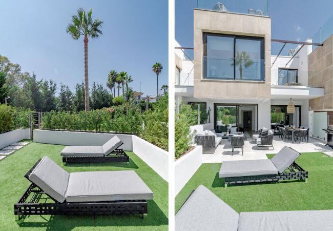 Rijhuis in Nueva Andalucia - GG- Modern townhouse, families & couples only
