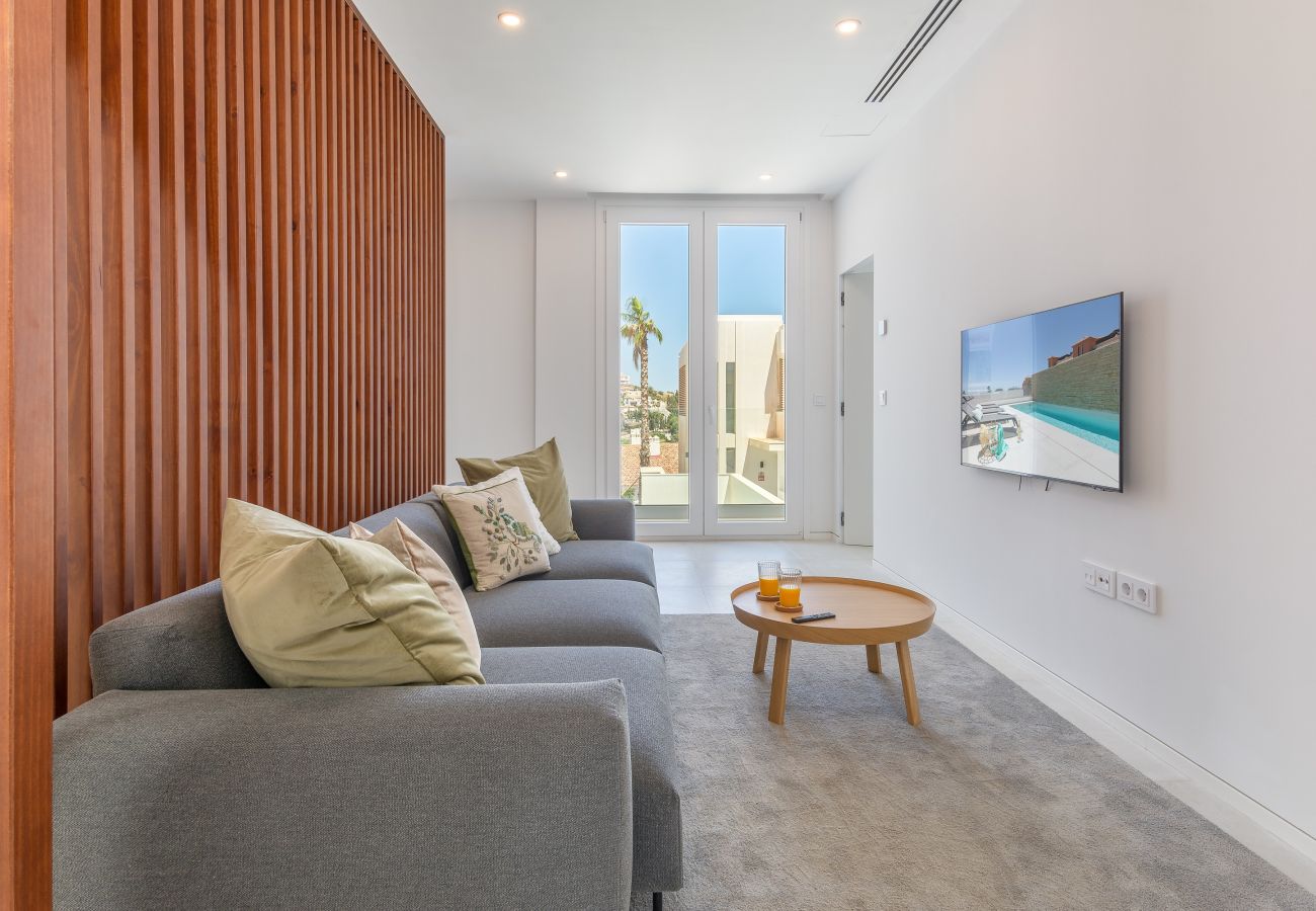 Villa in Mijas - Modern Villa with Private Pool & Rooftop Terrace