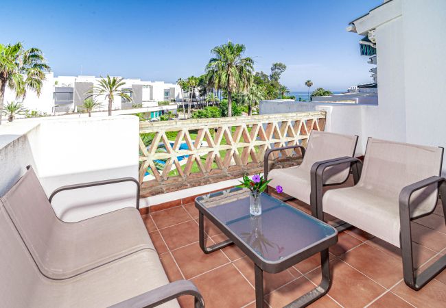 Rijhuis in Estepona - PG9 - Andalucian 3-story townhouse  near Estepona