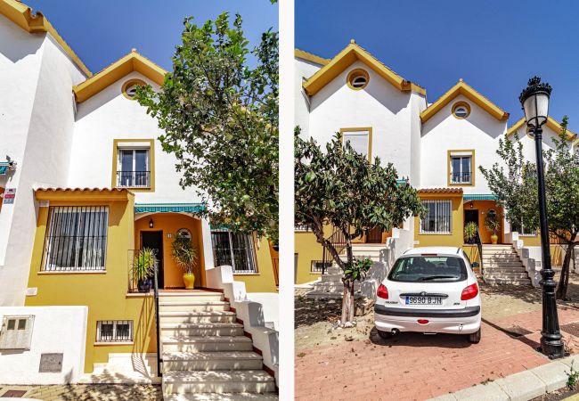 Rijhuis in Estepona - PG9 - Andalucian 3-story townhouse  near Estepona