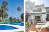 Rijhuis in Estepona - PG9 - Andalucian 3-story townhouse  near Estepona