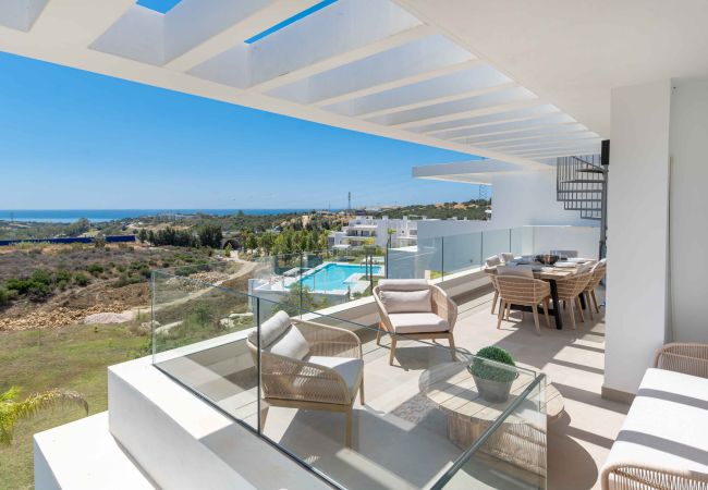 Appartement in Casares - Penthouse - private pool Alcazaba Lagoon (1921)