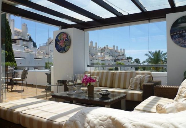 Apartamento en Marbella - Wonderful penthouse  Los  Monteros beach