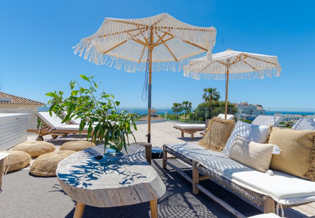 Villa à Mijas Costa - Luxury Villa Panoramic Views & Expansive Terraces