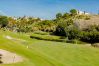 Golf views of 2 Bedroom Holiday Apartment with Pool and terrace in Estepona