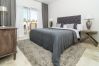 Bedroom of Luxury 3 Bedroom Penthouse in Puerto Banus