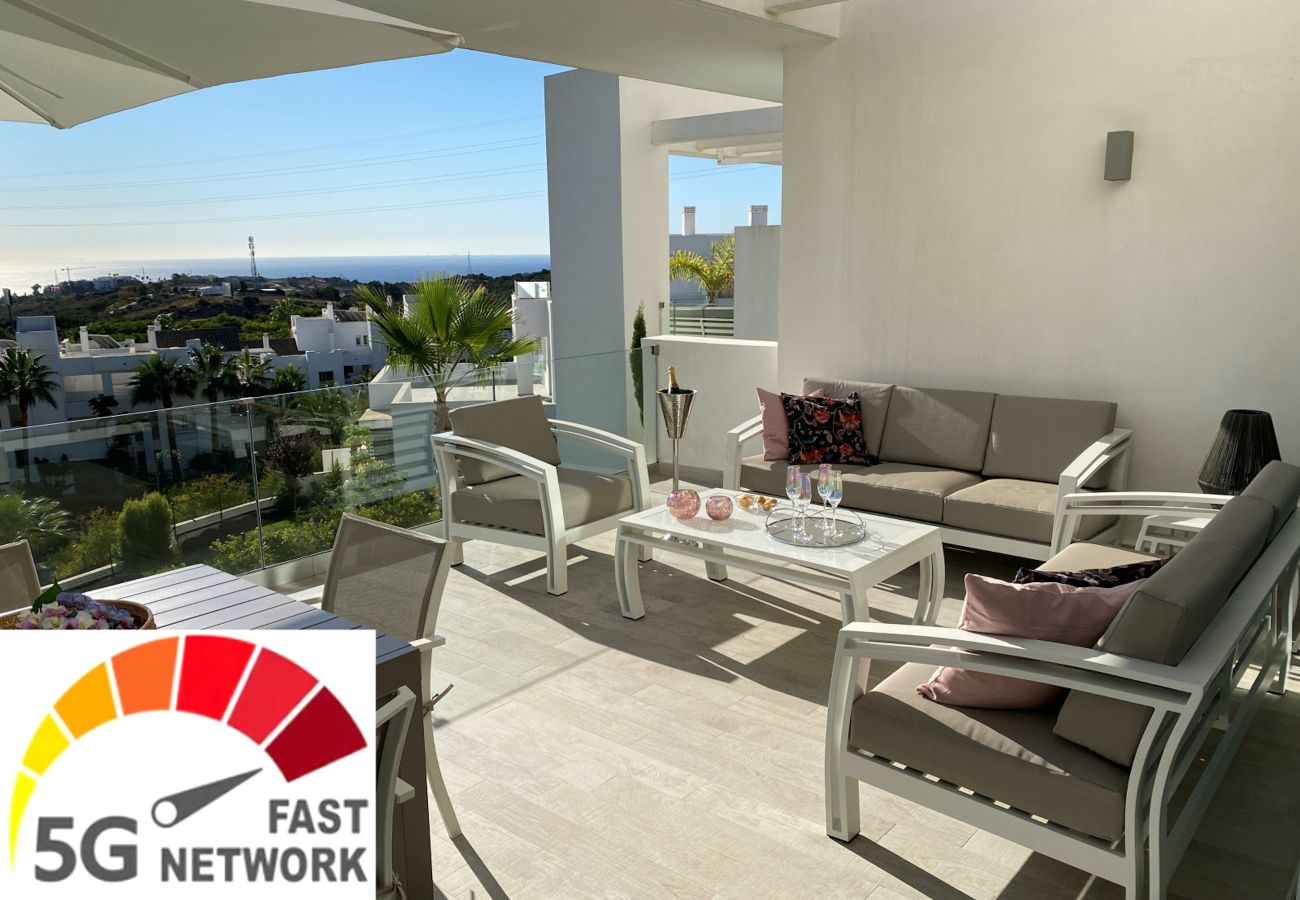 Apartment in Casares - Stylish 3-Bed Apartment | Alcazaba Lagoon (1214)