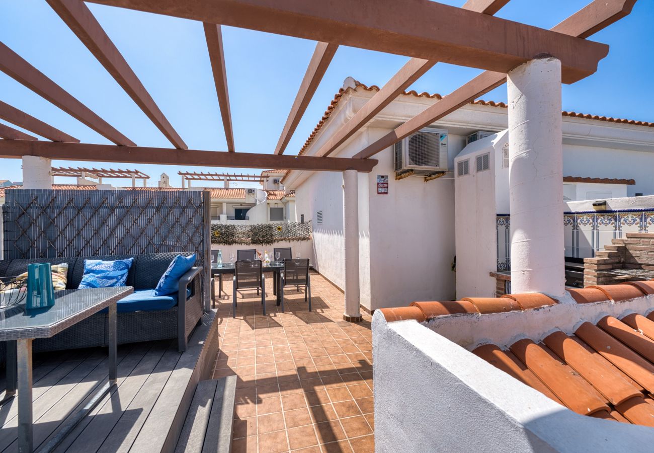 Apartment in San Luis de Sabanillas - 3003 Beachfront Duplex Penthouse with Stunning Sea