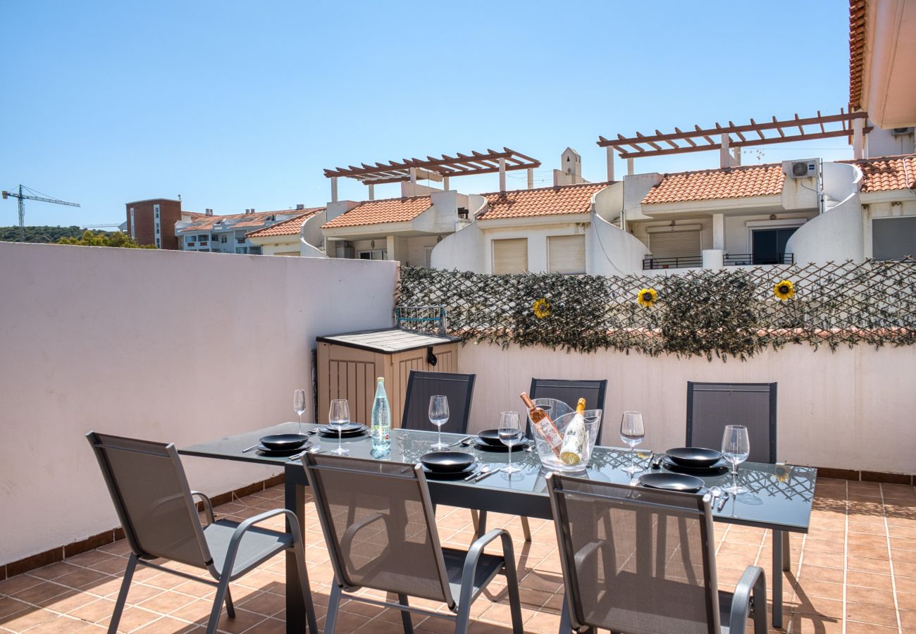 Apartment in San Luis de Sabanillas - 3003 Beachfront Duplex Penthouse with Stunning Sea