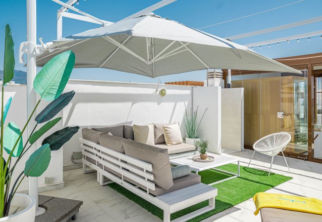 Apartment in Estepona - LMS48- Roof terrace, jacuzzi & sauna