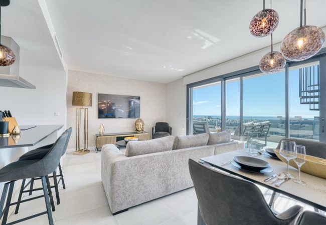 Apartment in Estepona - 3020 Luxury Duplex with Stunning Africa & Gibralta
