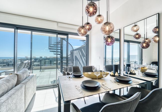 Apartment in Estepona - 3020 Luxury Duplex with Stunning Africa & Gibralta