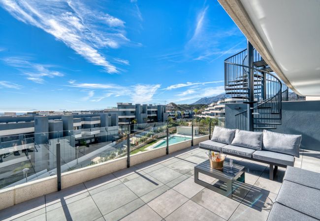 Apartment in Estepona - 3020 Luxury Duplex with Stunning Africa & Gibralta