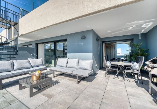 Apartment in Estepona - 3020 Luxury Duplex with Stunning Africa & Gibralta