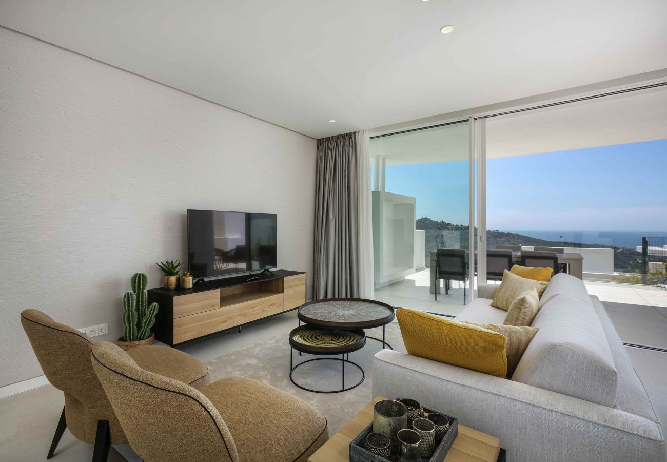Apartment in Ojen - 3060 Apartment with extraordinary sea views in Pal