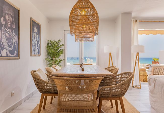 Terraced House in Manilva - 3128 Beachfront Casa Luna in Aldea Beach