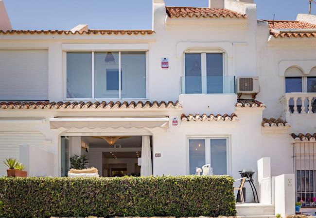Terraced House in Manilva - 3128 Beachfront Casa Luna in Aldea Beach