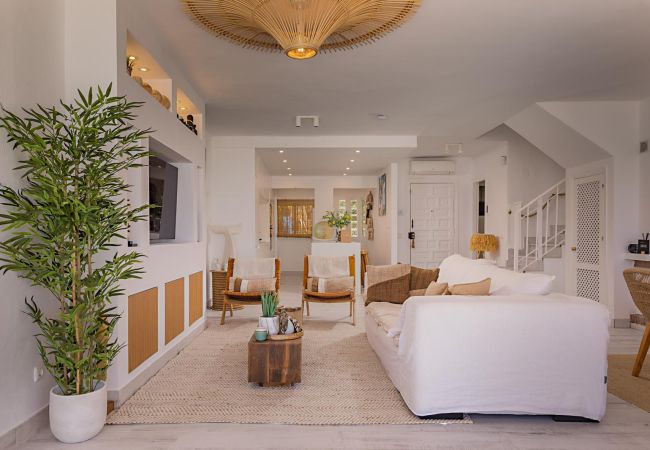 Terraced House in Manilva - 3128 Beachfront Casa Luna in Aldea Beach