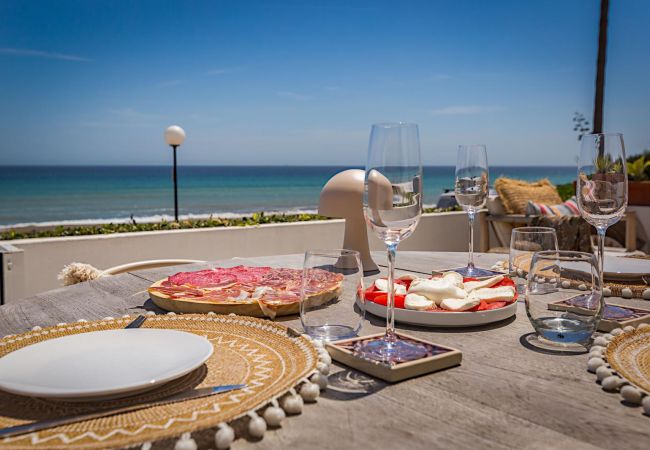Terraced House in Manilva - 3128 Beachfront Casa Luna in Aldea Beach