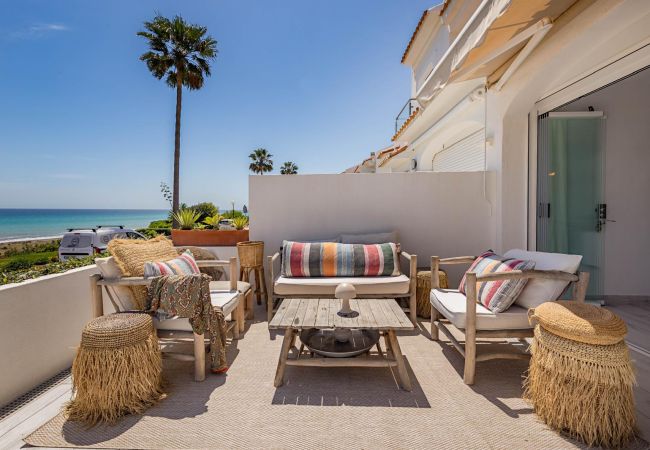 Terraced House in Manilva - 3128 Beachfront Casa Luna in Aldea Beach