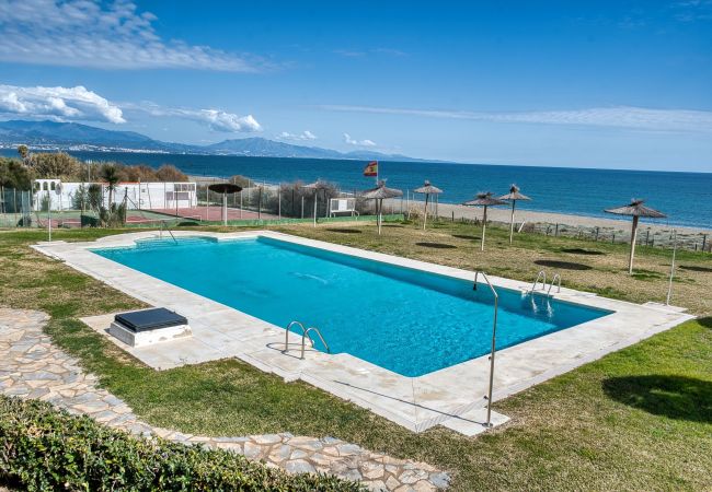Terraced House in Manilva - 3128 Beachfront Casa Luna in Aldea Beach