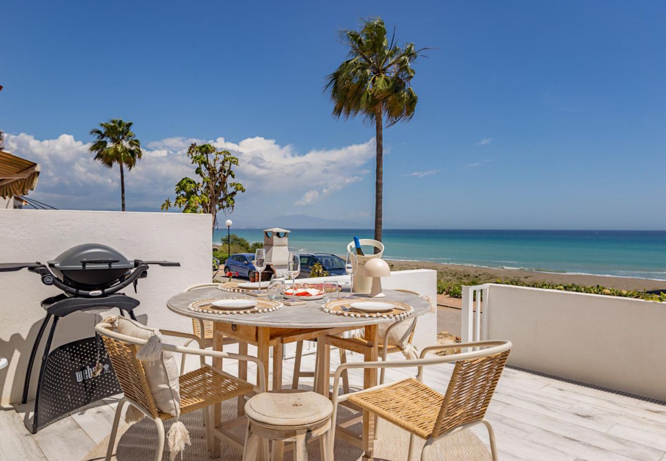 Terraced House in Manilva - 3128 Beachfront Casa Luna in Aldea Beach
