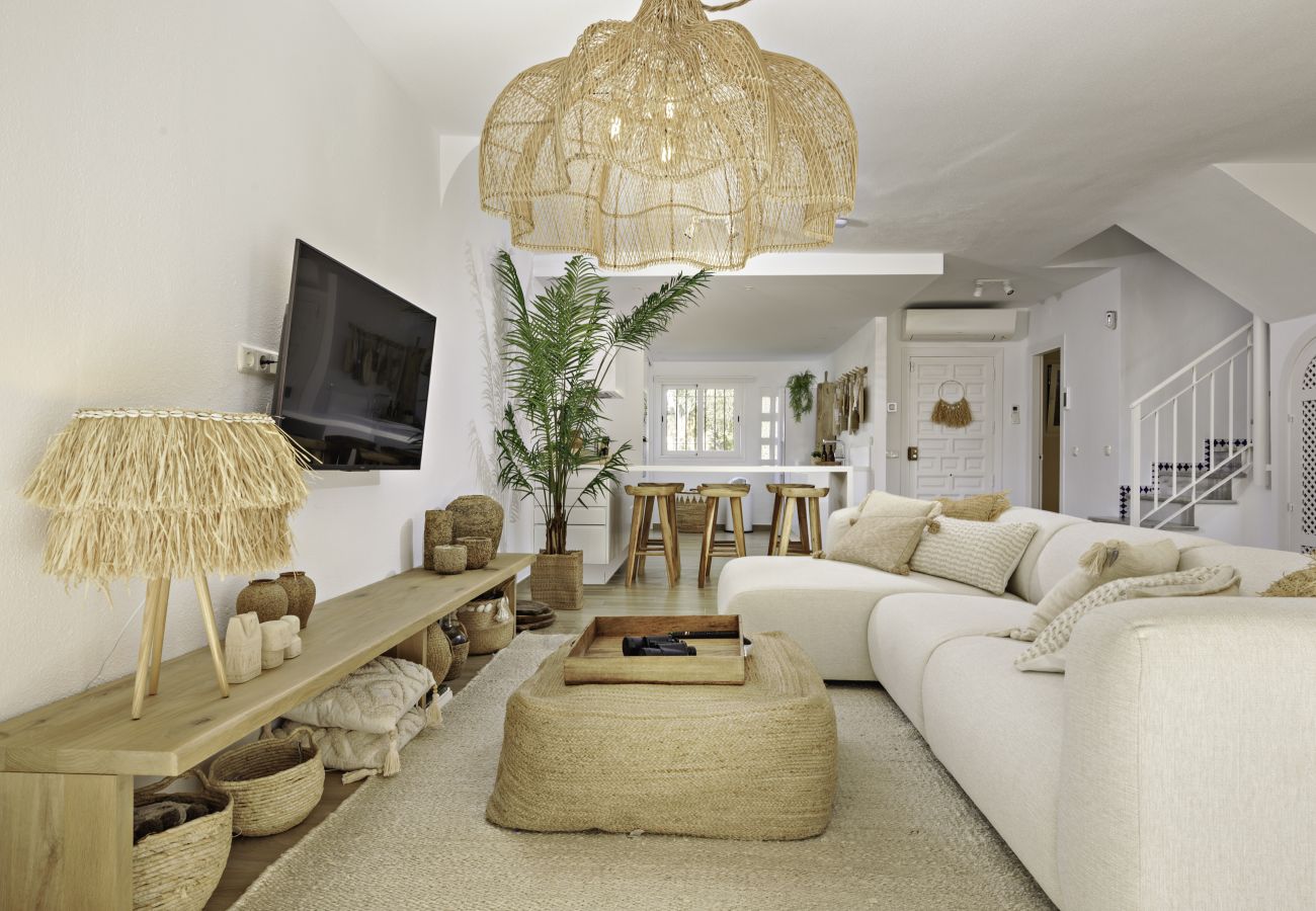 Terraced House in Manilva - 3129 Beachfront Casa Cosy in Aldea Beach
