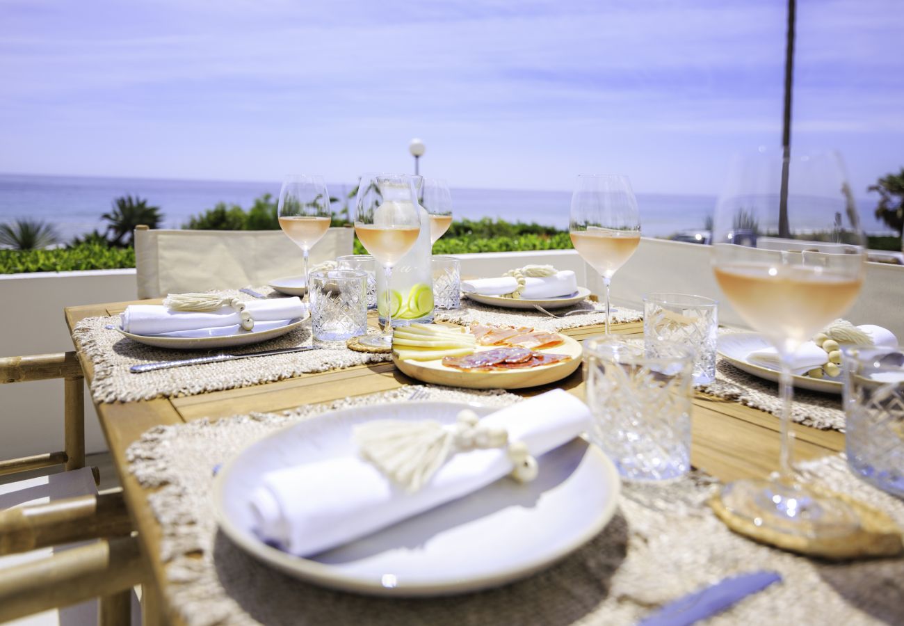 Terraced House in Manilva - 3129 Beachfront Casa Cosy in Aldea Beach