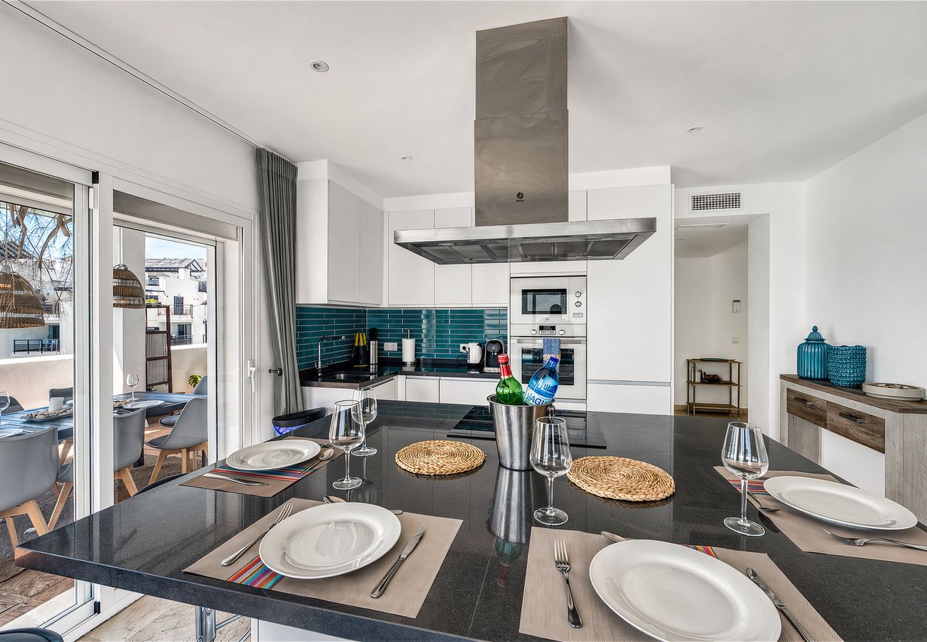 Apartment in Estepona - 3180 Duplex Penthouse with Panoramic Sea Views