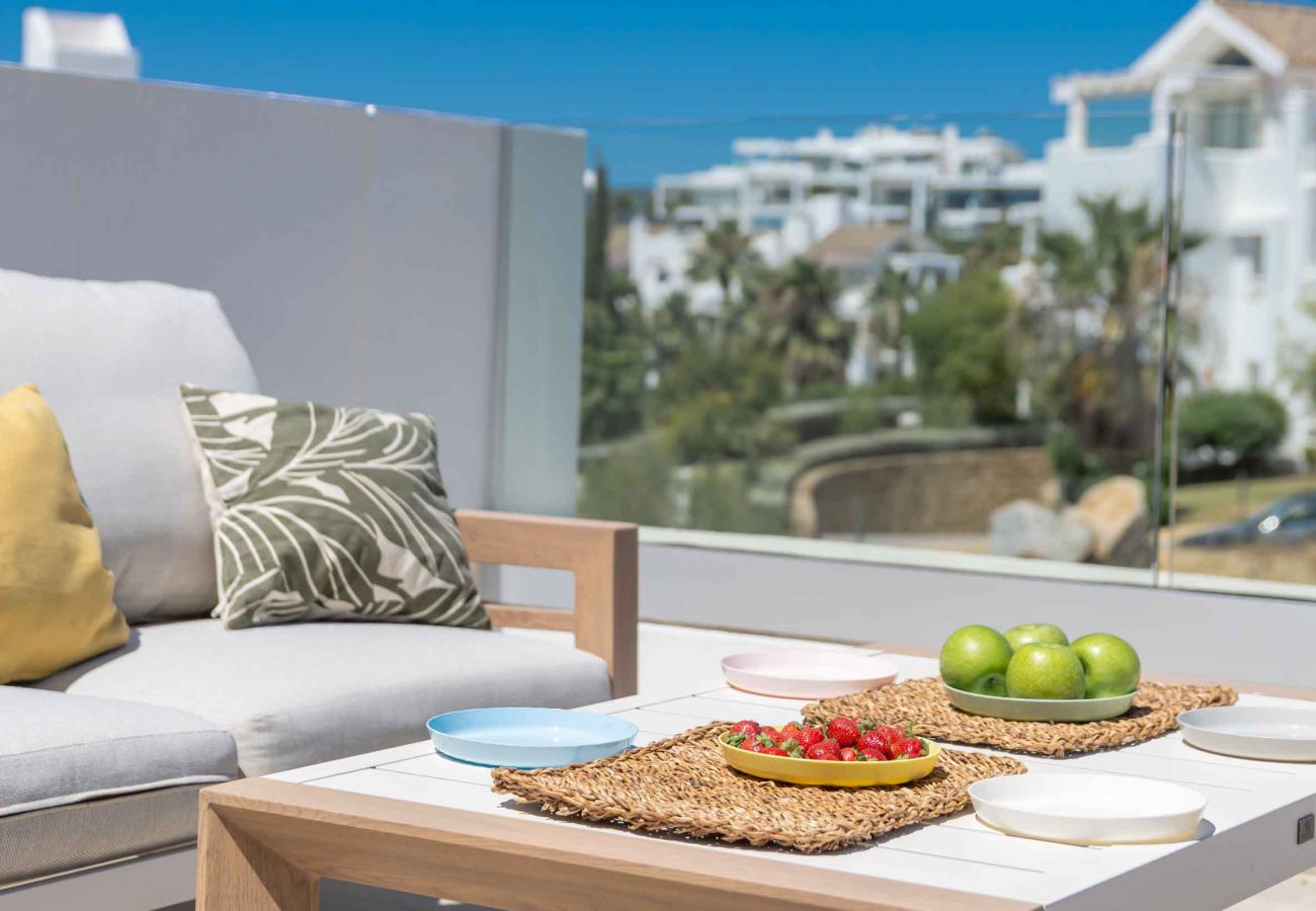 Apartment in Casares - Penthouse - private pool Alcazaba Lagoon (1921)